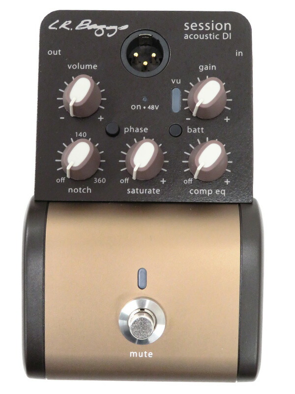 L.R.Baggs】エルアールバッグス『アコギ用DI』Session Acoustic DI
