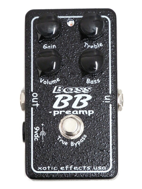 Xotic】エキゾティック『ベースプリアンプ』Bass BB -Preamp