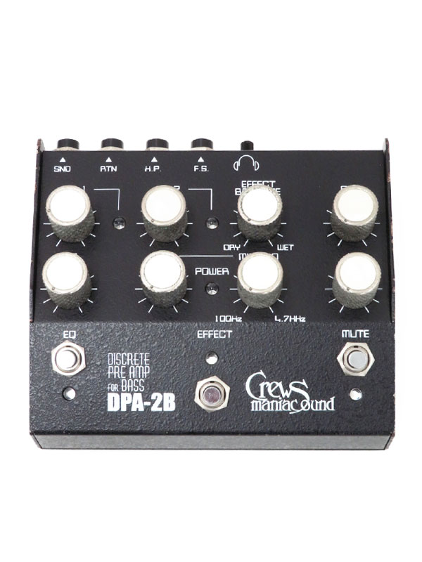 Crews Maniac Sound】クルーズマニアックサウンド『ベースプリアンプ
