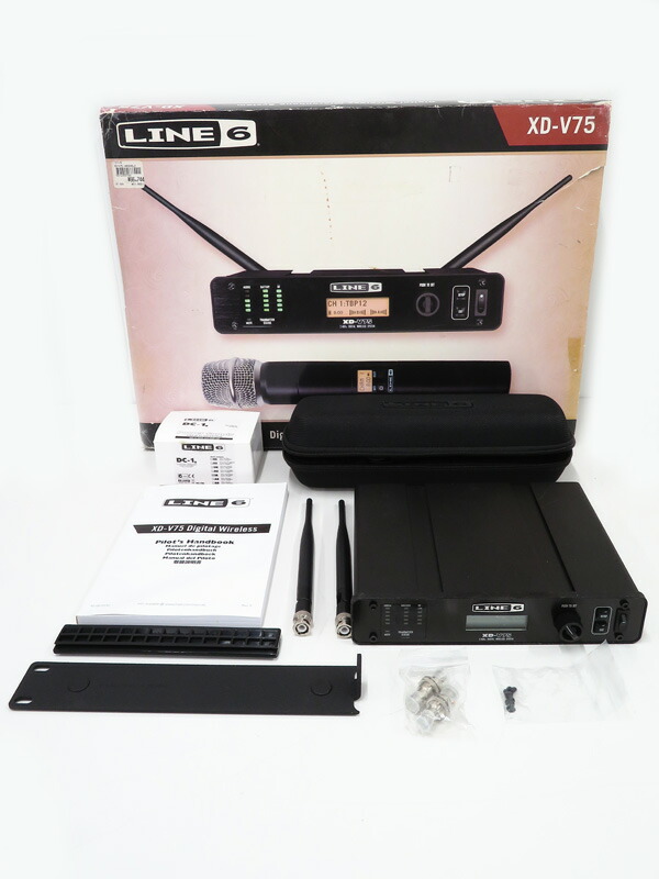 LINE6】ライン6『ワイヤレスマイクシステム』XD-V75 1週間保証【中古