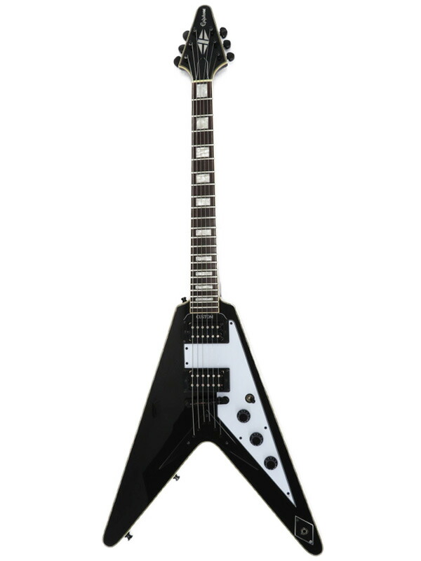Epiphone】【Ebony w/Black Parts】エピフォン『エレキギター』LTD