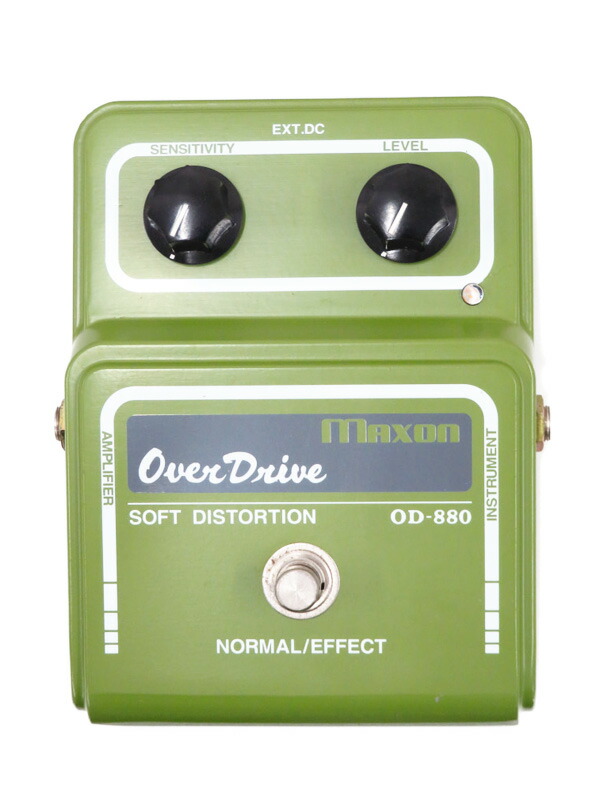 Maxon】マクソン『オーバードライブ』OD-880 エフェクター 1週間保証