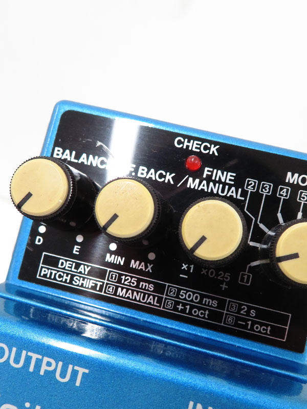 BOSS】【日本製】ボス『ピッチシフター/ディレイ』PS-2 コンパクト