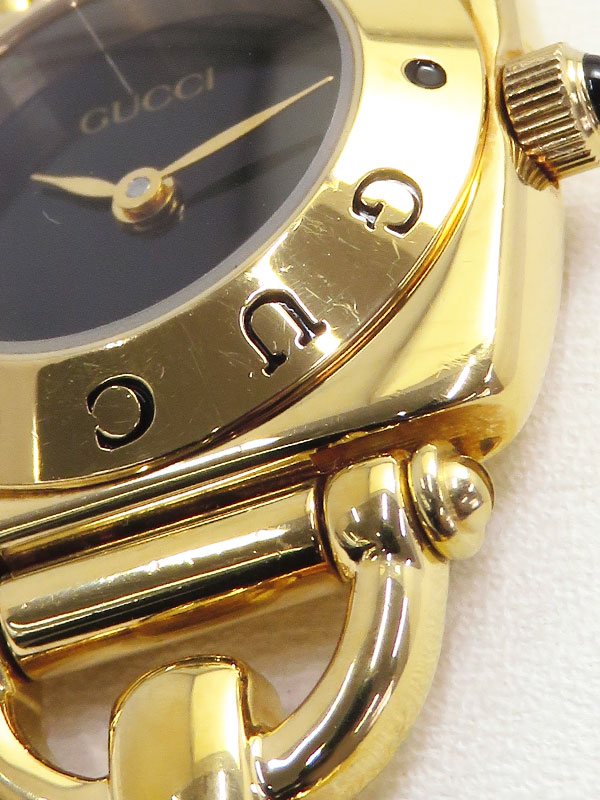 GUCCI】グッチ『ホースビット』6400L レディース クォーツ 1週間保証