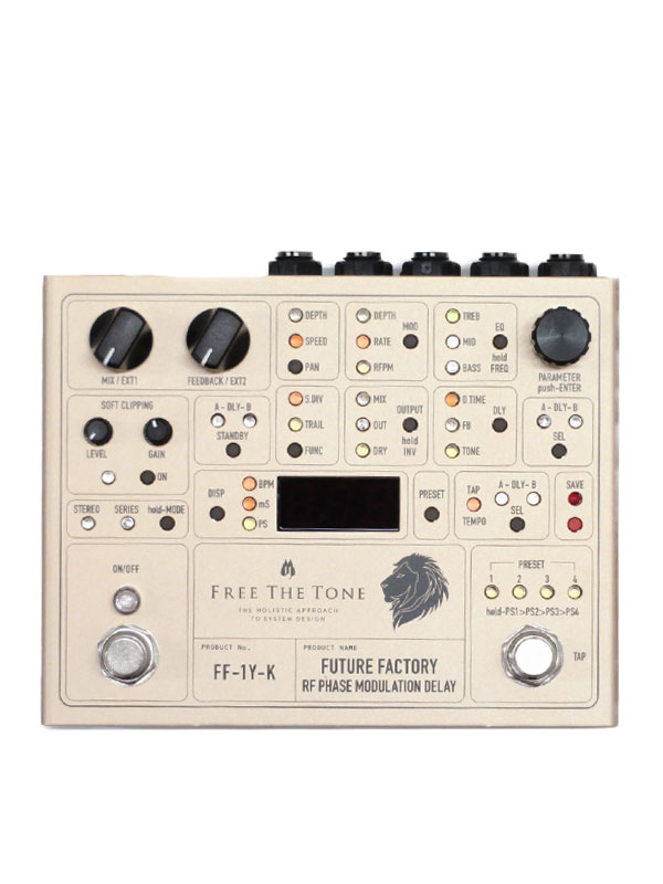 FREE THE TONE】フリーザトーン『ディレイ』FF-1Y-K エフェクター 1