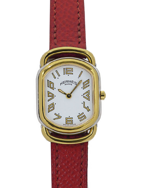 HERMES】エルメス『ラリー』RA1.240 レディース クォーツ 1週間保証