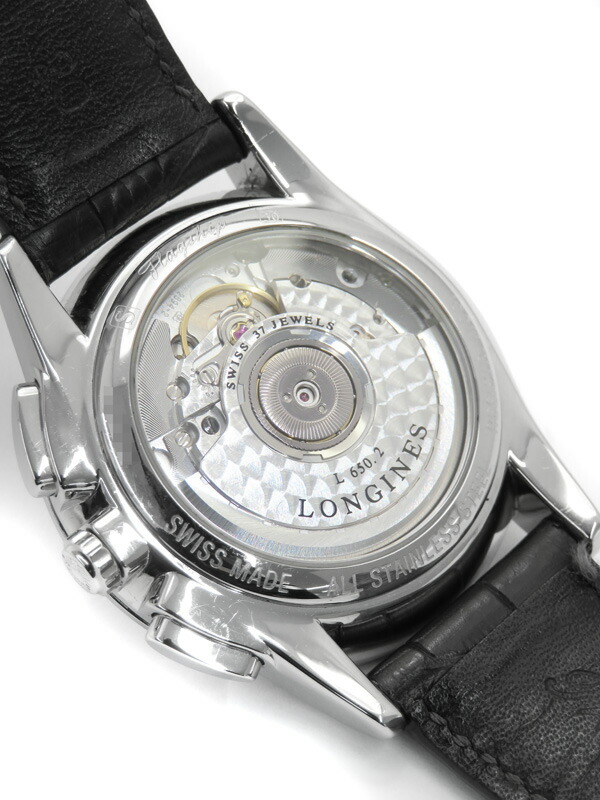 LONGINES】ロンジン『フラッグシップ クロノグラフ』L4.718.4 メンズ