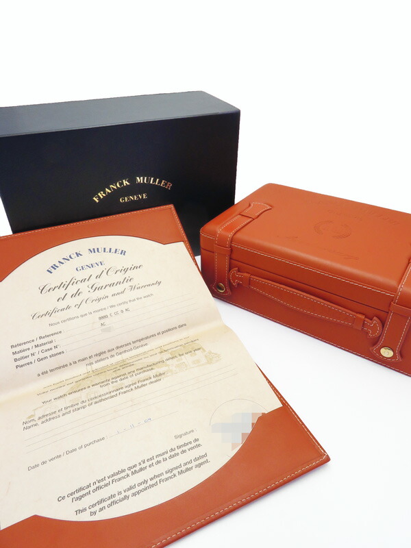 FRANCK MULLER】フランクミュラー『カサブランカ クロノグラフ 10周年