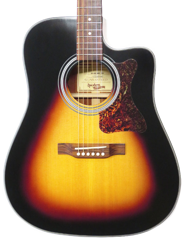 Epiphone】エピフォン『E.アコースティックギター』DR-400 MCE VSS