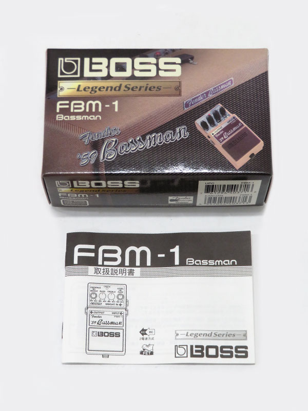 BOSS】ボス『プリアンプ』FBM-1 '59 Bassman コンパクトエフェクター 1