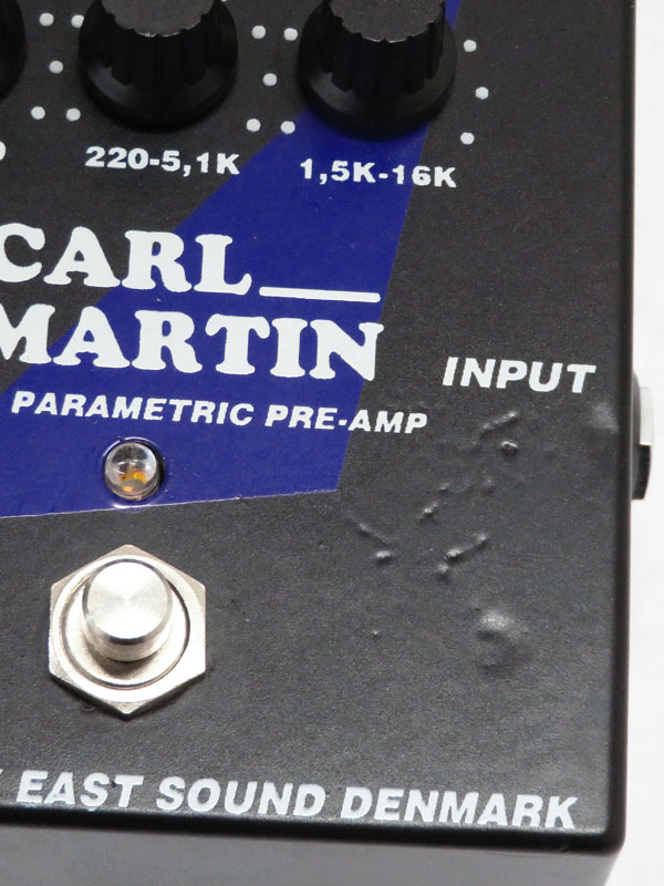 CARL MARTIN】カールマーチン『プリアンプ/イコライザー』3BAND