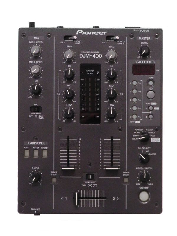 Pioneer】パイオニア『DJミキサー』DJM-400 1週間保証【中古