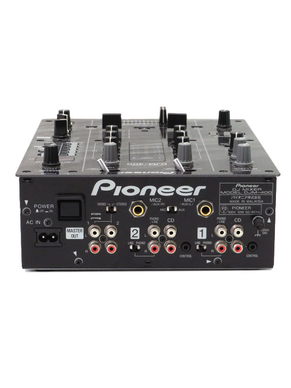 Pioneer】パイオニア『DJミキサー』DJM-400 1週間保証【中古