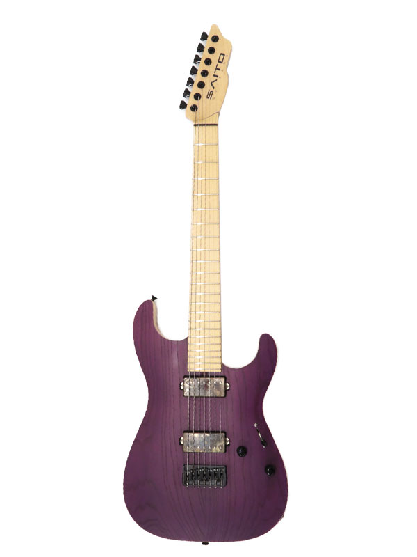 SAITO GUITARS】サイトウギター『エレキギター』S-722 Trans Purple 1