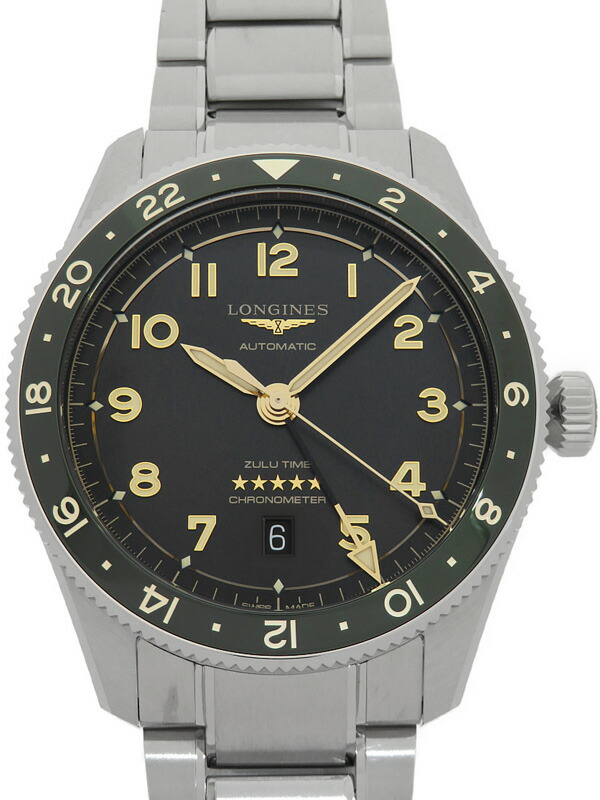 LONGINES】ロンジン『スピリット Zulu Time 42mm』L3.812.4.63.6