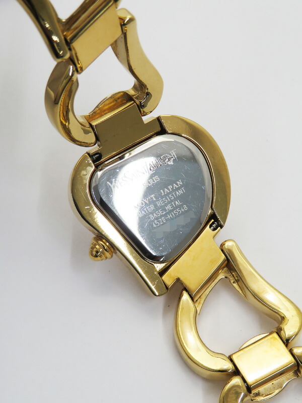 Yves Saint Laurent】イヴサンローラン『ハートモチーフ ブレス