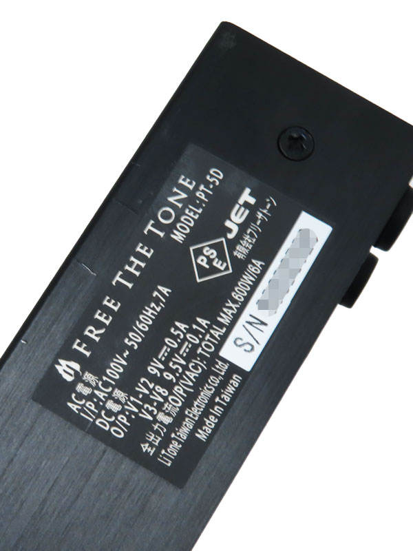 FREE THE TONE】フリーザトーン『パワーサプライ』PT-5D エフェクター