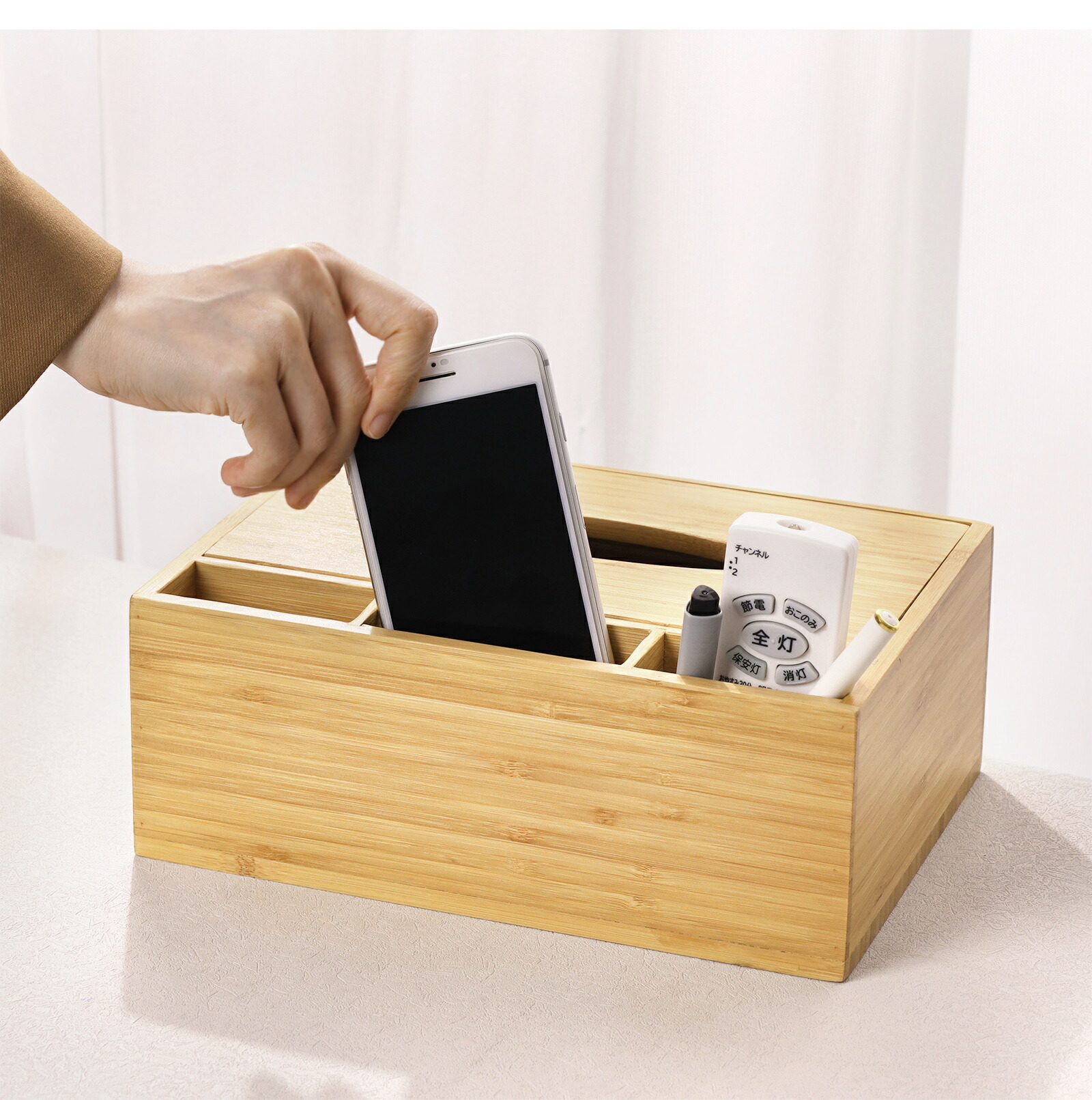 楽天市場】☆楽天1位☆良木工房YOSHIKI ティッシュケース 多機能 竹製