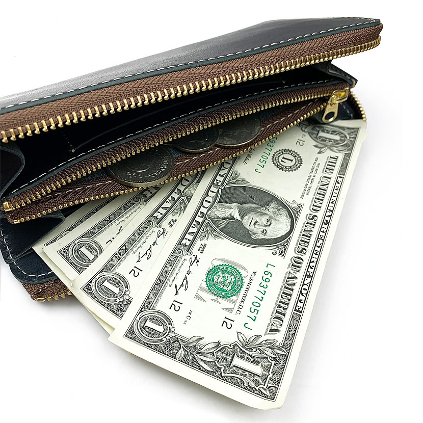 楽天市場】【全6色】LIBERO リベロ 日本製 栃木レザー L字ファスナー