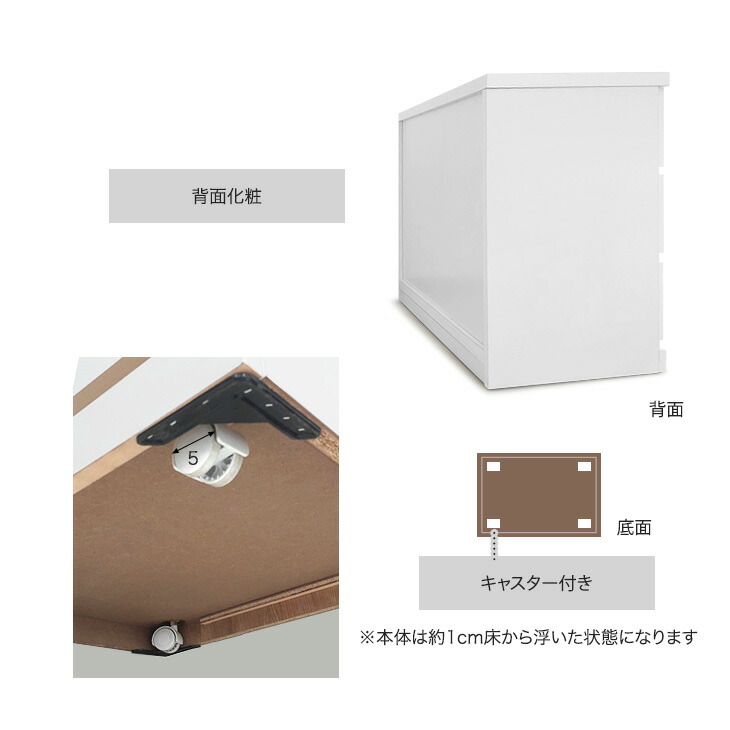 楽天市場】【本日クーポン3％引】 デッドスペース活用！ キャスター