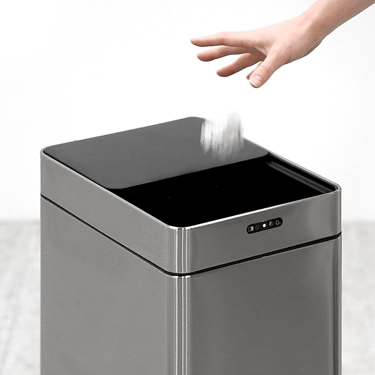 dショッピング |【即納】 【お得な2個セット】 自動開閉 ゴミ箱 45