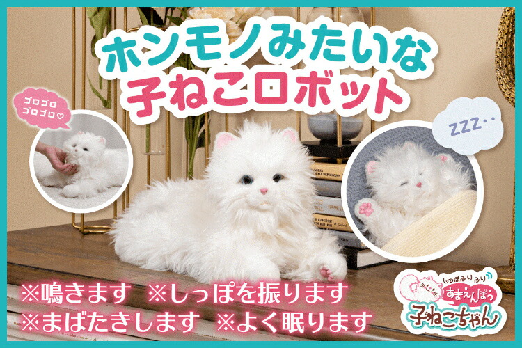 楽天市場】あなたのパートナー しっぽふりふり あまえんぼう 子ねこ