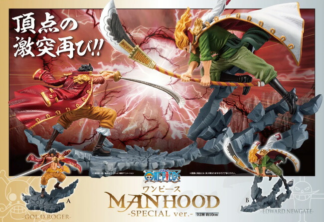 楽天市場】ワンピース MANHOOD SPECIAL ver. 全2種セット ゴール・D