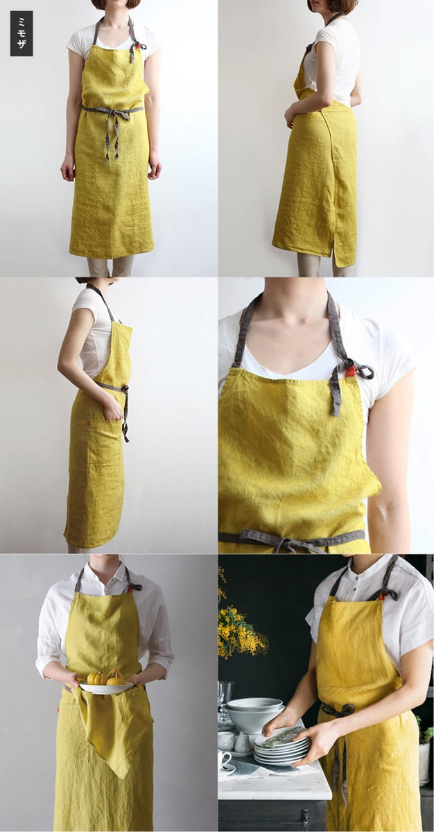 楽天】TEXTALIAN｜Lino e Lina フルエプロン マノン No.1～No.20