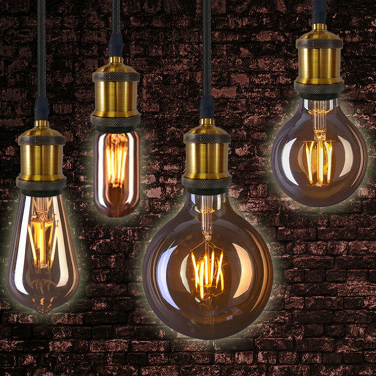 楽天市場】エジソン電球 G95 エジソンバルブ アンティーク 照明 レトロ