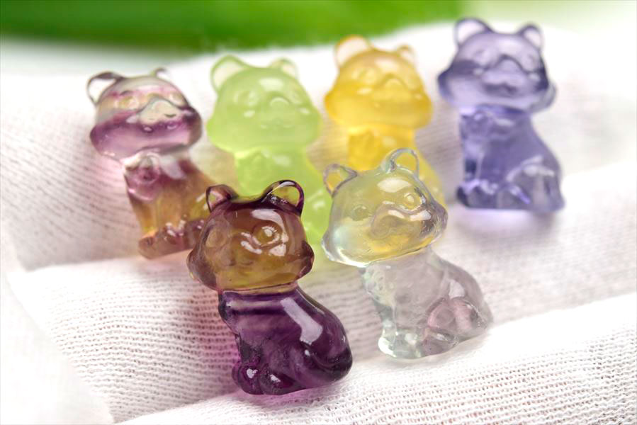 楽天市場】フローライト 猫 ネコ 彫刻 置物 ミニチュアサイズ □洋猫