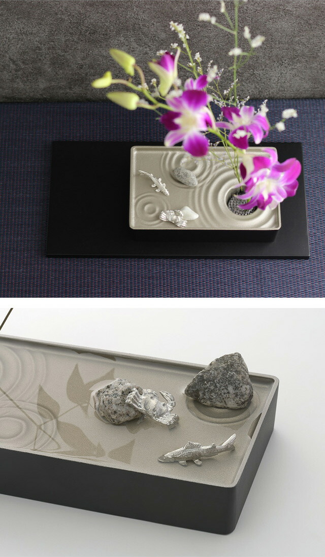 楽天市場】naft 雫影 しずか 水盤 S(花器 おしゃれ 生け花 剣山 和