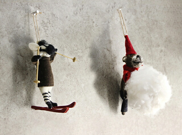 楽天市場】SNOWY スノーウィー オーナメント(クリスマス 動物 北欧