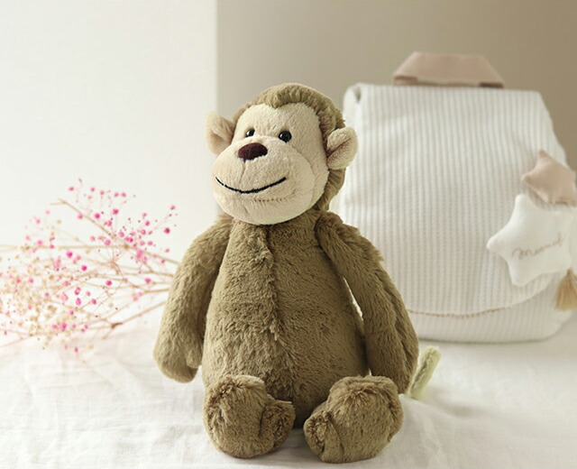 楽天市場】Jellycat Bashful Monkey ジェリーキャット バシュフル