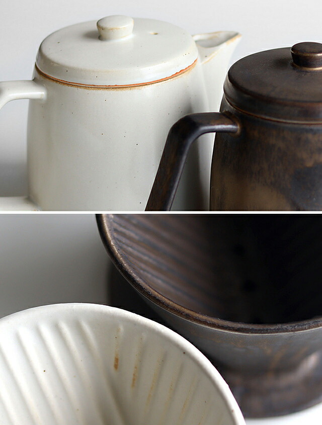 楽天市場】ANCIENT POTTERY Pot＆Dripperセット(コーヒー ドリッパー
