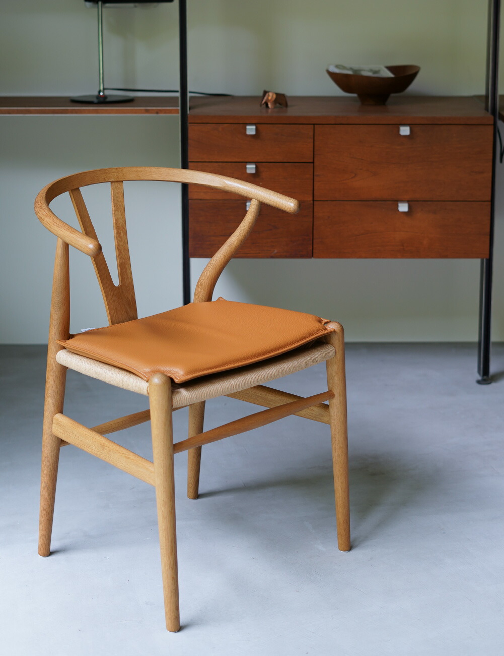楽天市場】CH24（Yチェア）Yチェア 専用 レザークッション CARL HANSEN