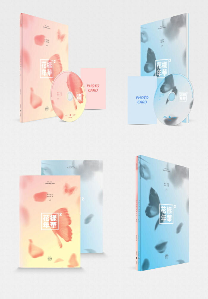防弾少年団 BTS 花様年華 PT.2 1CD+フォトブック98P+フォトカード1種