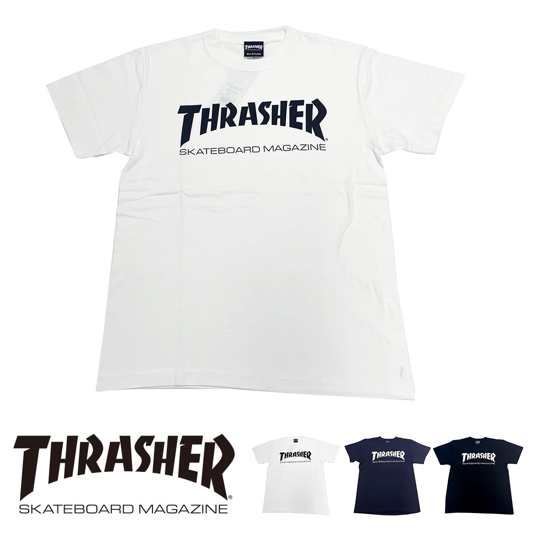 楽天市場】THRASHER(スラッシャー) MAG LOGO S/S TEE (th8101
