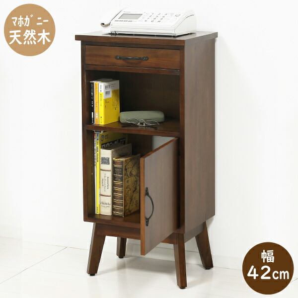 ユアサプライムス.com｜電話台 FAX台 背面穴付でルーターやモデムなど