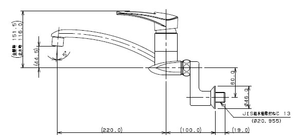 ユアサプライムス.com｜カクダイ KAKUDAI シングルレバー キッチン