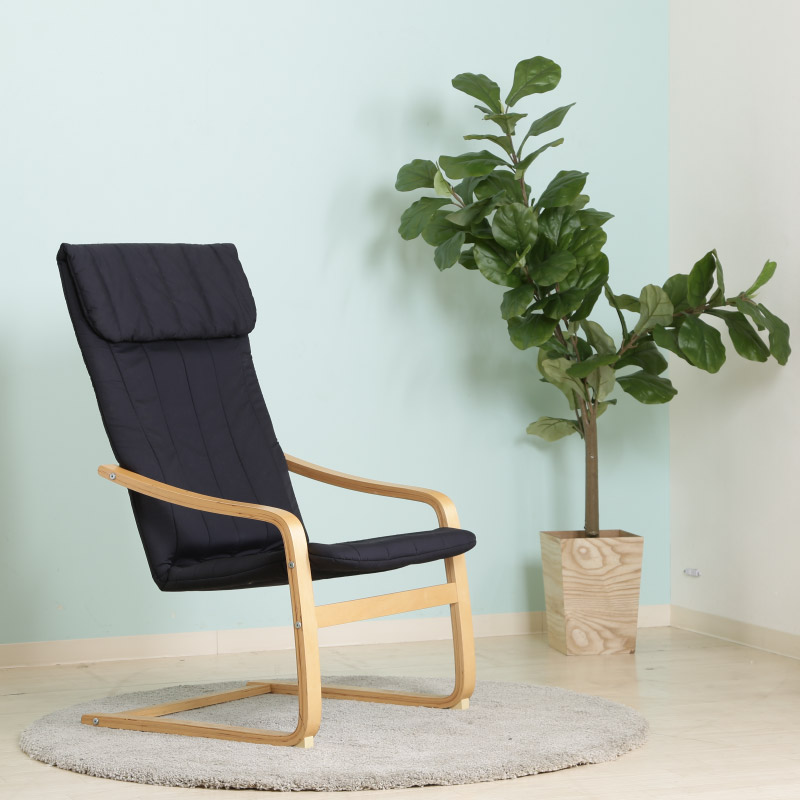 ユアサプライムス.com｜84055 リラックスチェアー スリム ブラック