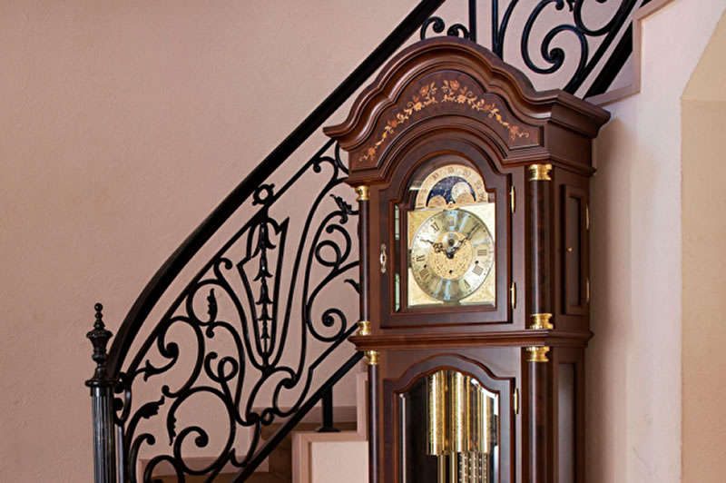 楽天市場】Urgos ウルゴス 柱時計 ホールクロック ドイツ製 HU93N/TC