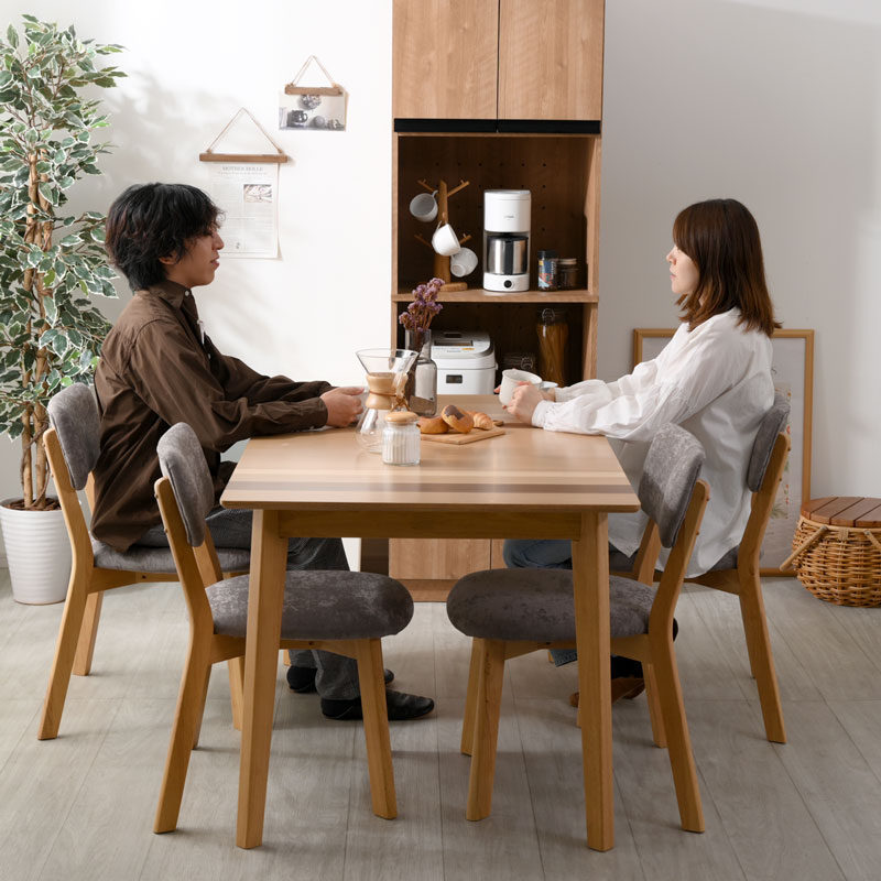 ダイニングテーブル＋チェア4脚 5点セット 4人掛け メアリー 家具通販