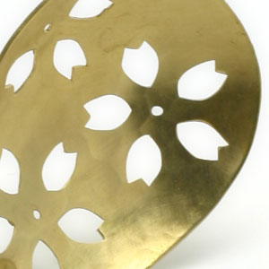 楽天市場】真鍮竹柄ちりれんげ・穴なし・有次《お玉》 : 和食器の愉し