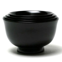 片身替四つ椀（桃山時代模作） | 和食器の愉しみ 工芸店ようび