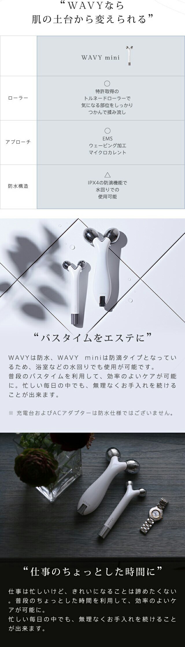 楽天市場】美顔 美容 ローラー 美顔器 【ヤーマン公式】《WAVY mini