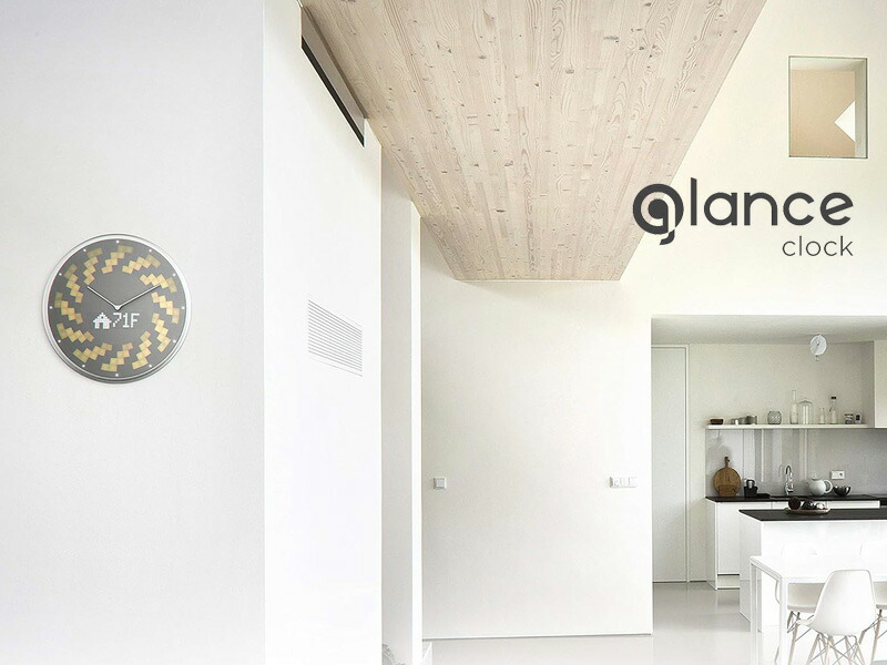 楽天市場】特典付き！ 【 Glance Clock グランスクロック 】 直径23cm