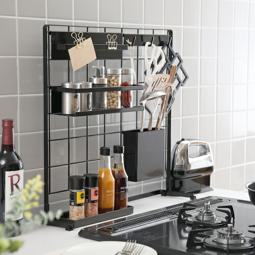 キッチン道具の額　大型 楽天市場】包丁スタンド付キッチン作業台 幅68cm 高さ85cm 狭い