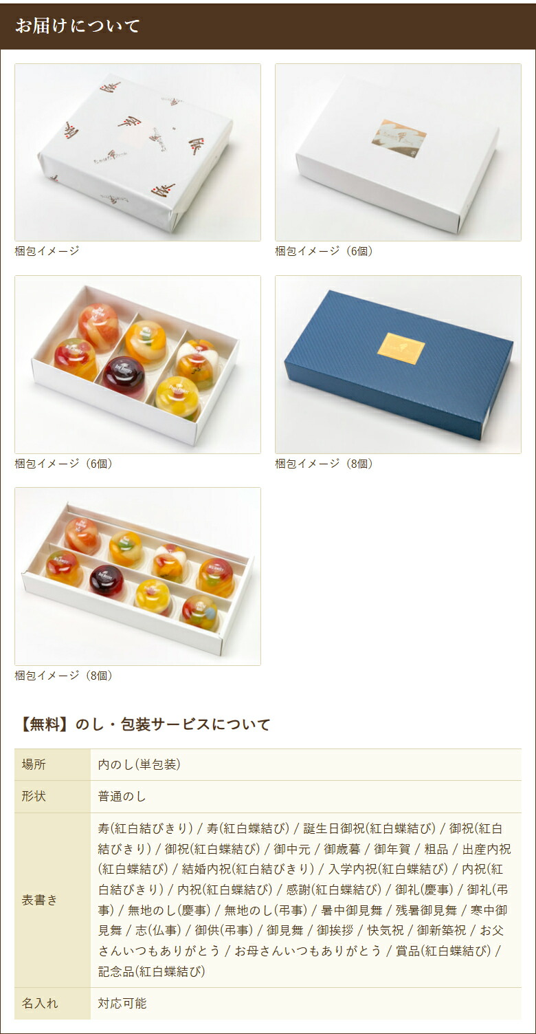 楽天市場】ミックスゼリー 選べる 6種 計6個 or 7種 計8個 たかはた