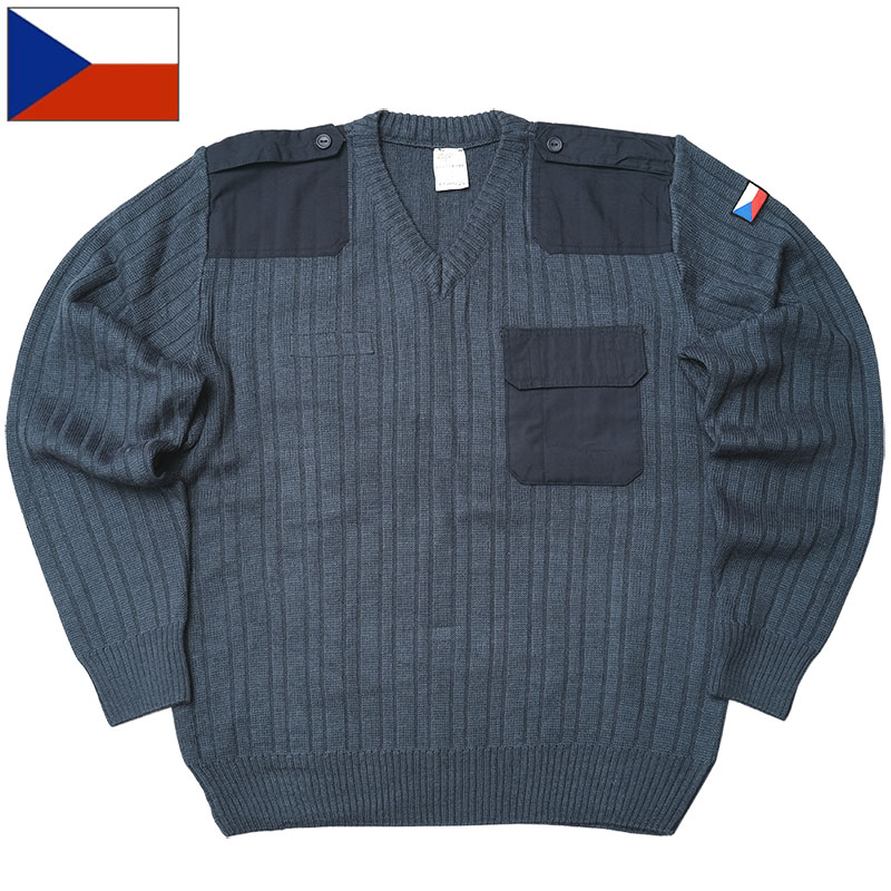 楽天市場】チェコ軍 M97 Vネック コマンドセーター ポケット付き