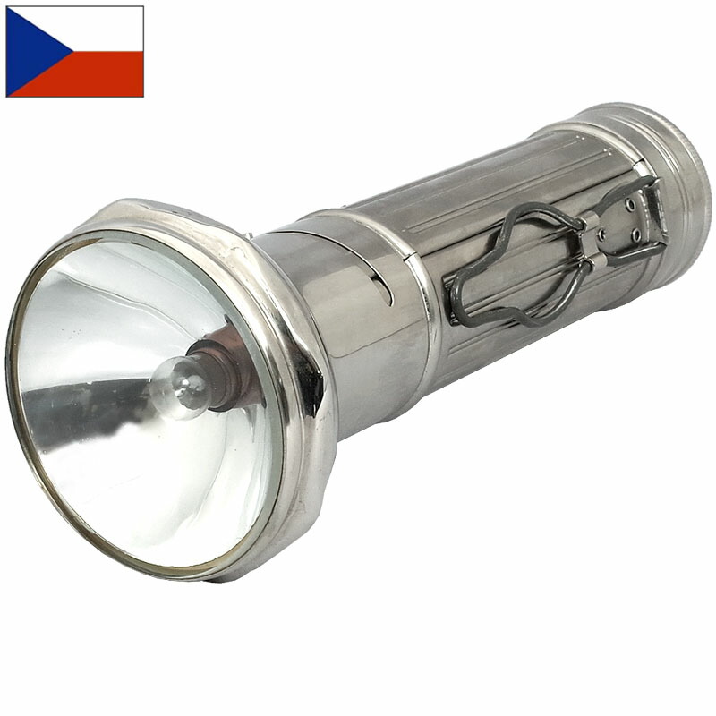 楽天市場】チェコ軍 ハンドライト シルバー S デッドストック EE695NN